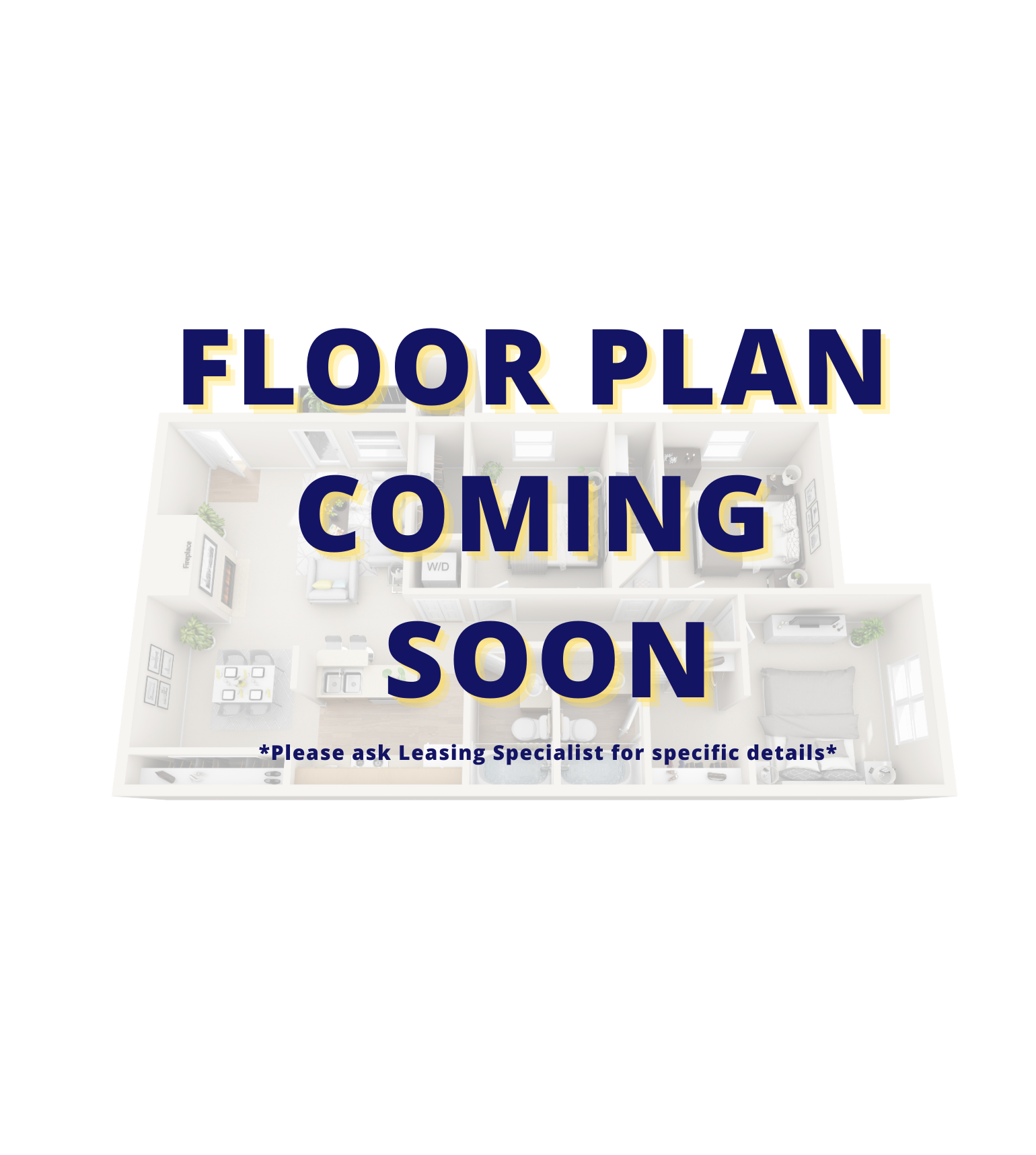 2 Bedroom Floor Plan | Highland Mill Lofts Charlotte NC